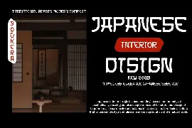 Youkera - Japanese Style Font