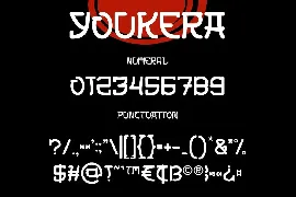 Youkera - Japanese Style Font