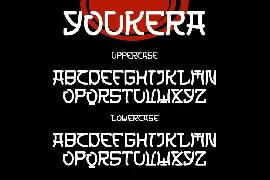 Youkera - Japanese Style Font