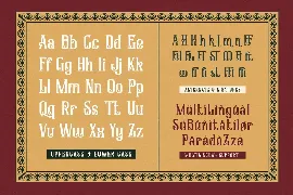 Restoria font