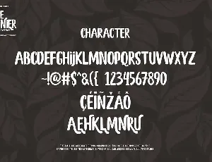 The Minier font