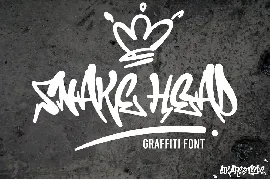 Snakehead - Awesome Graffiti Font