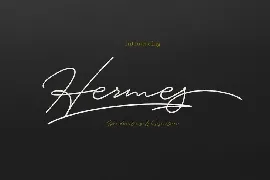 Hermes mono line font