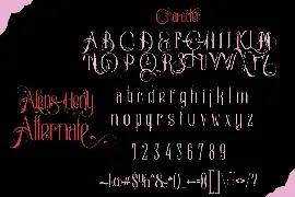 Alens Heny font