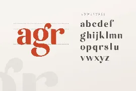 michael - beautiful ligature font