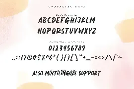 Chalk Brush font