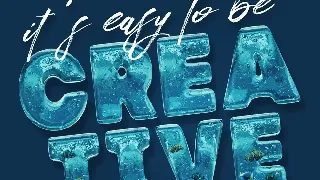 Aqua Color Font