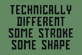 Syntak Techno Display Sans Font