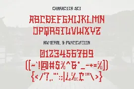 Hizashi - Japanese Font