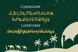 Shafwaein Yasser - Ramadan Font