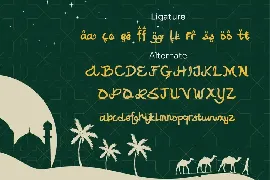 Shafwaein Yasser - Ramadan Font