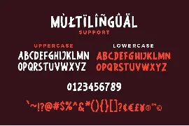 Merbau Playful Rough font