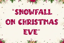 Christmas Dream font