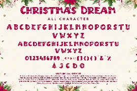 Christmas Dream font