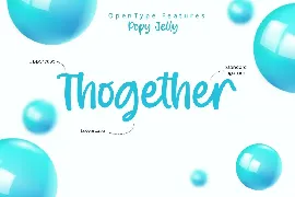 Popy Jelly font