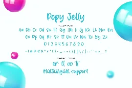 Popy Jelly font