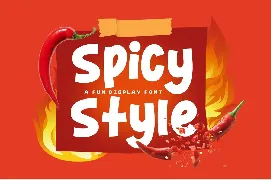 Spicy Style font