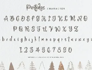 Partridge font