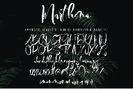 Marthona font