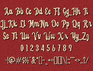 Lavishbones font