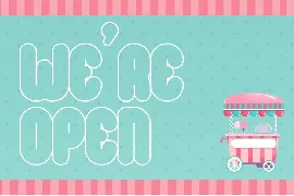 Sugar Bubble - Playful Typeface font