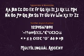 Midnight Union - Halloween Font