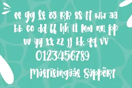 Summering font