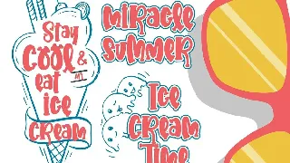 Summering font