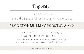 Engeraly Typeface font