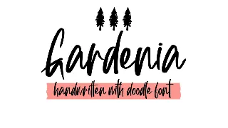 Gardenia Extra Font Symbol