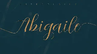 Abigaile Script Font