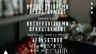 TREMMOR - Black Letter Font