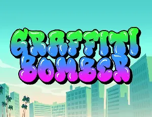 Street Urban Graffiti Font