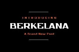 Berkelana Font