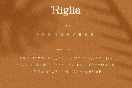 Riglia - Luxury Serif Font