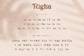 Riglia - Luxury Serif Font