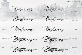 Bestowens Family font