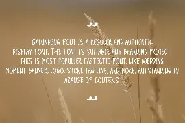 Galundeng font