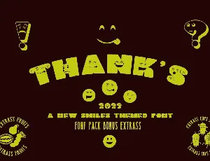 Smiles font