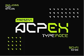 ACPEX font