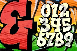 Bomber Squad Graffiti Font