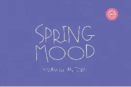 Spring Mood - Handwritten Font