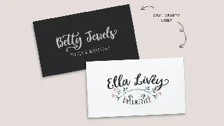 Sweet Mia modern calligraphy font