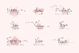 Black Pink Signature font