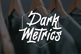 DarkMetrics Font