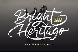 Bright Heritage font