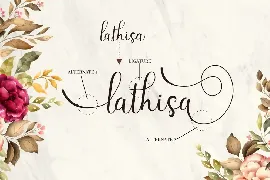 Latisha - New Elegant Modern Script font