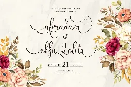 Latisha - New Elegant Modern Script font