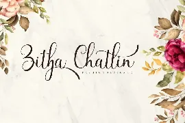 Latisha - New Elegant Modern Script font