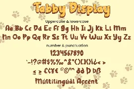 Tabby - Display Font